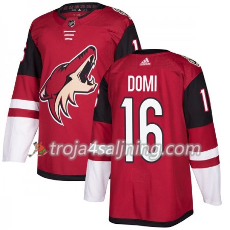 Arizona Coyotes tröja Max Domi 16 Adidas 2017-2018 Maroon Authentic - NHL Tröjor Herr Arizona Coyotes tröja Max Domi 16 Adidas 2017-2018 Maroon Authentic - NHL Tröjor Herr